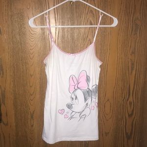 mini mouse spaghetti strap top